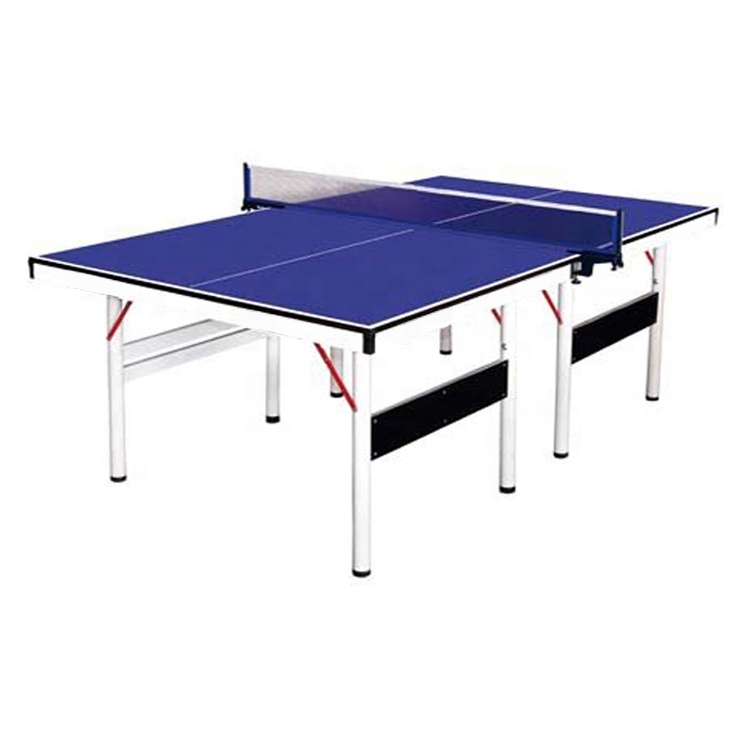 OEM factory custom 25mm MDF/HDF table tennis tables with metal tube legs wholesale pingpong desk machine ping pong table