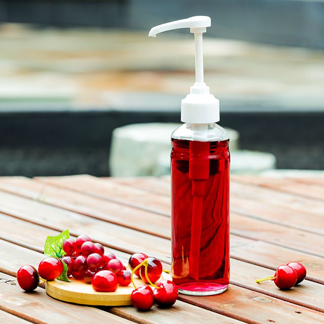 Производство сертифицированного SGS, пластиковый насос для пищевых продуктов 28 мм, диспенсер для соуса, насос для сиропа Monin