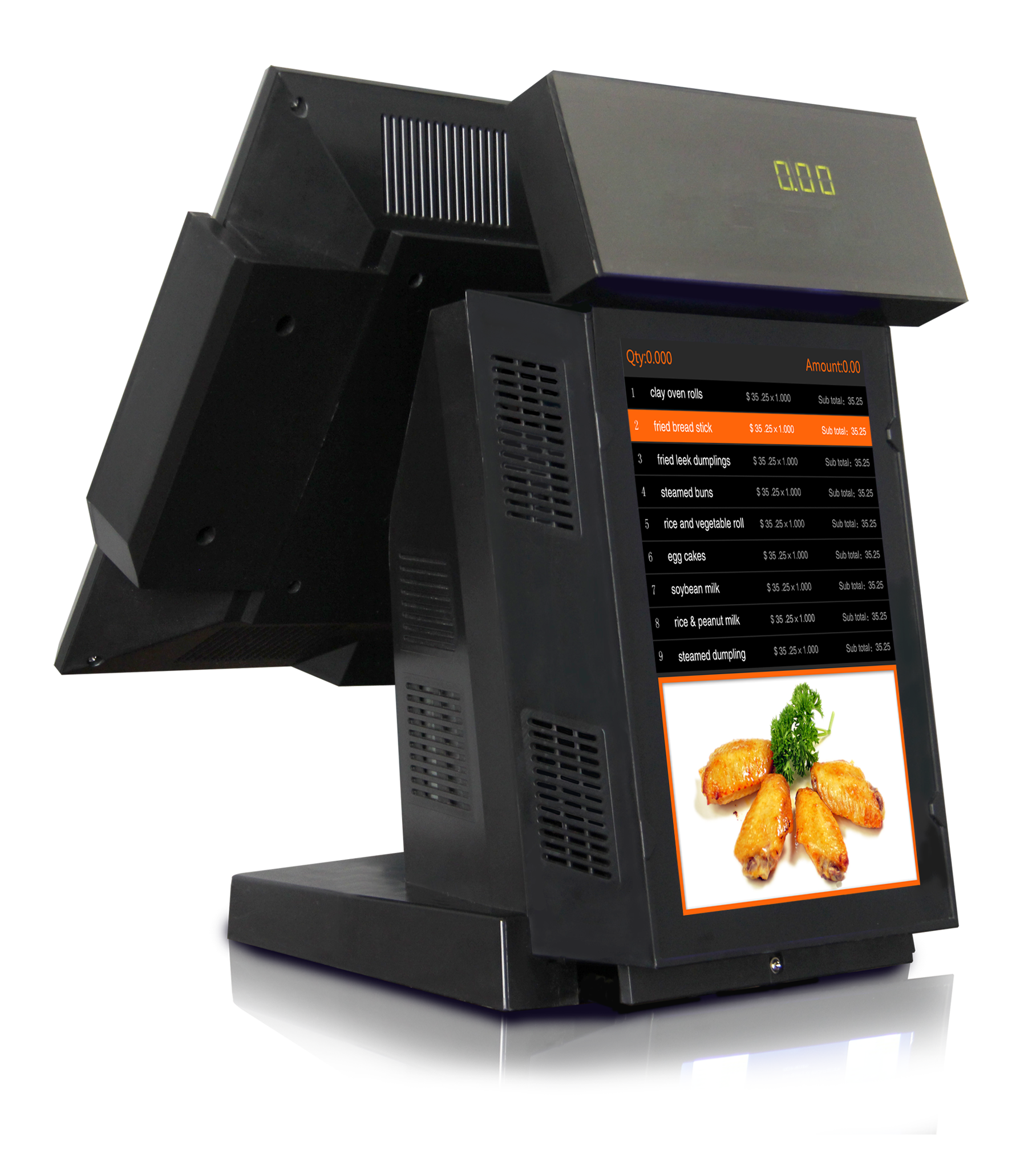 15 inch POS машина с Linux и ОС Windows 5 проводной резистивный сенсорный экран объём памяти 2G DDR3 жесткий диск 32G SSD