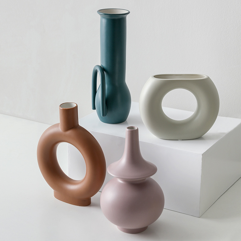 Ins Style Morandi Свадебная домашняя декоративная ваза