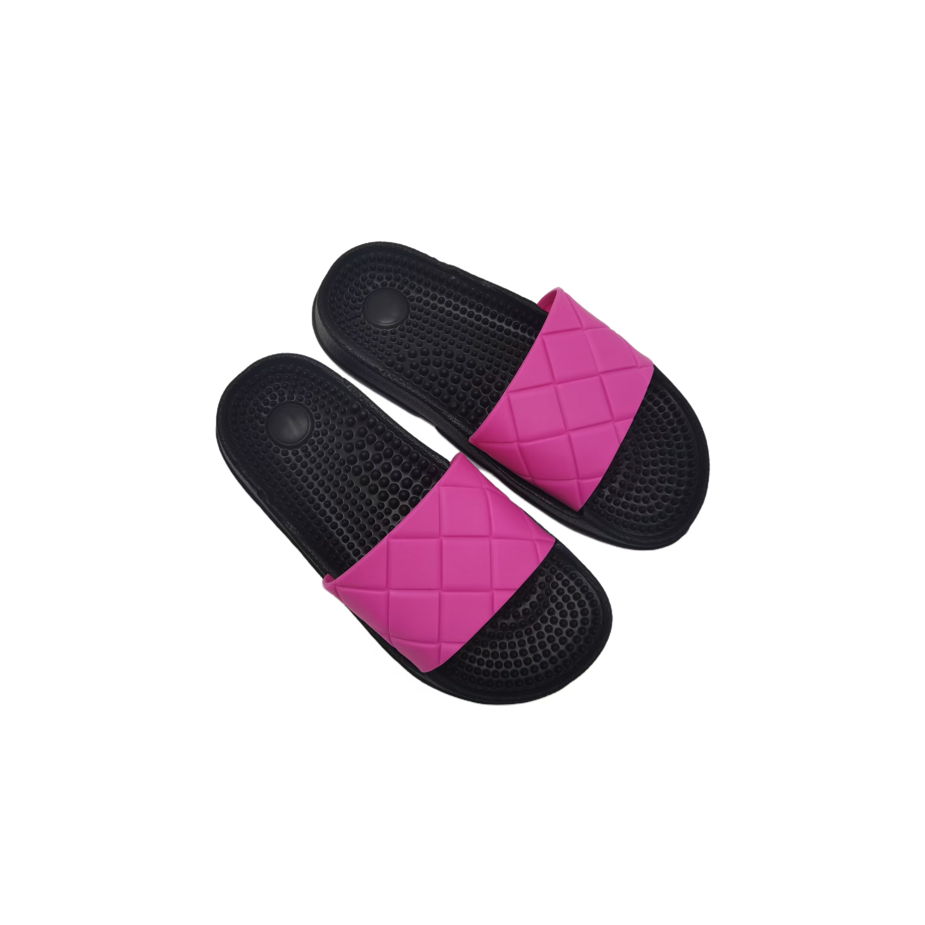 Fashionable Trending Customized Soft Breathable Light Weight Unisex Massage Slides Slippers High Quality EVA Material Slippers