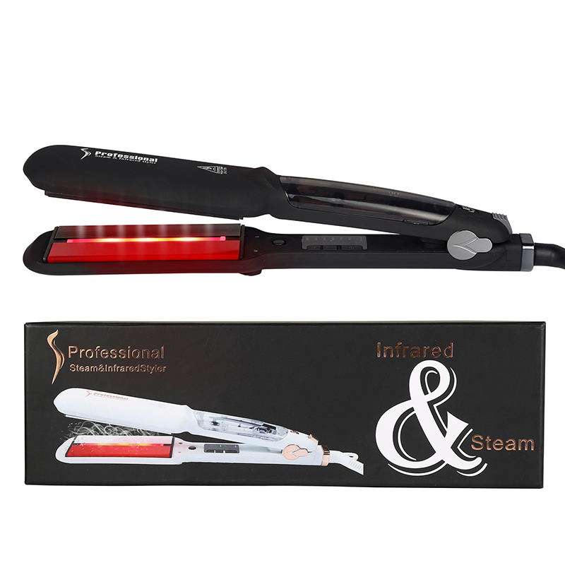088 p Professional Glider | Ceramic Tourmaline Ionic Flat Iron Hair Straightener | Straightens with Adjustable Temp For Woman