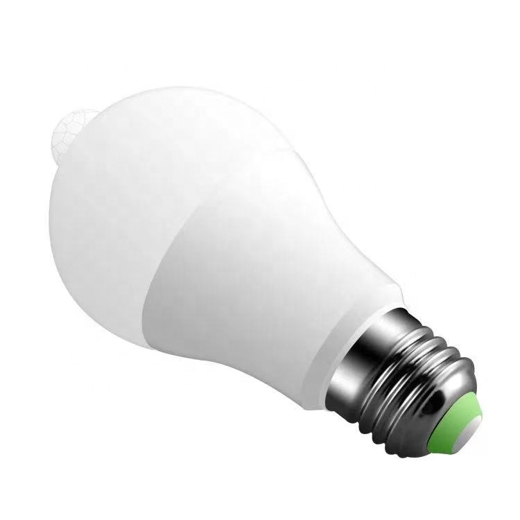 7W9W12W15 Вт E27E26 Индукционная Светодиодная лампа с датчиком движения