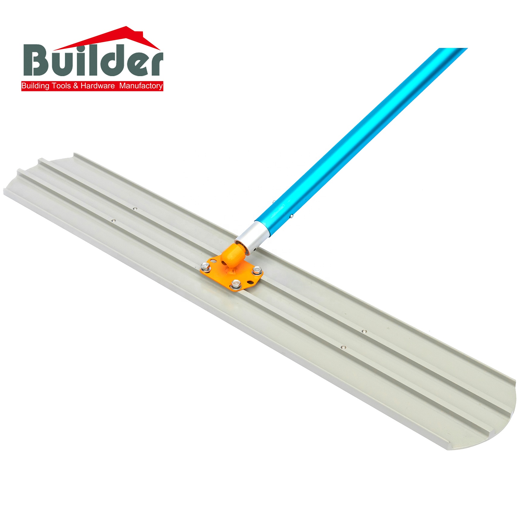 MC114C Concrete Finishing Tools Round End Magnesium Bull Float
