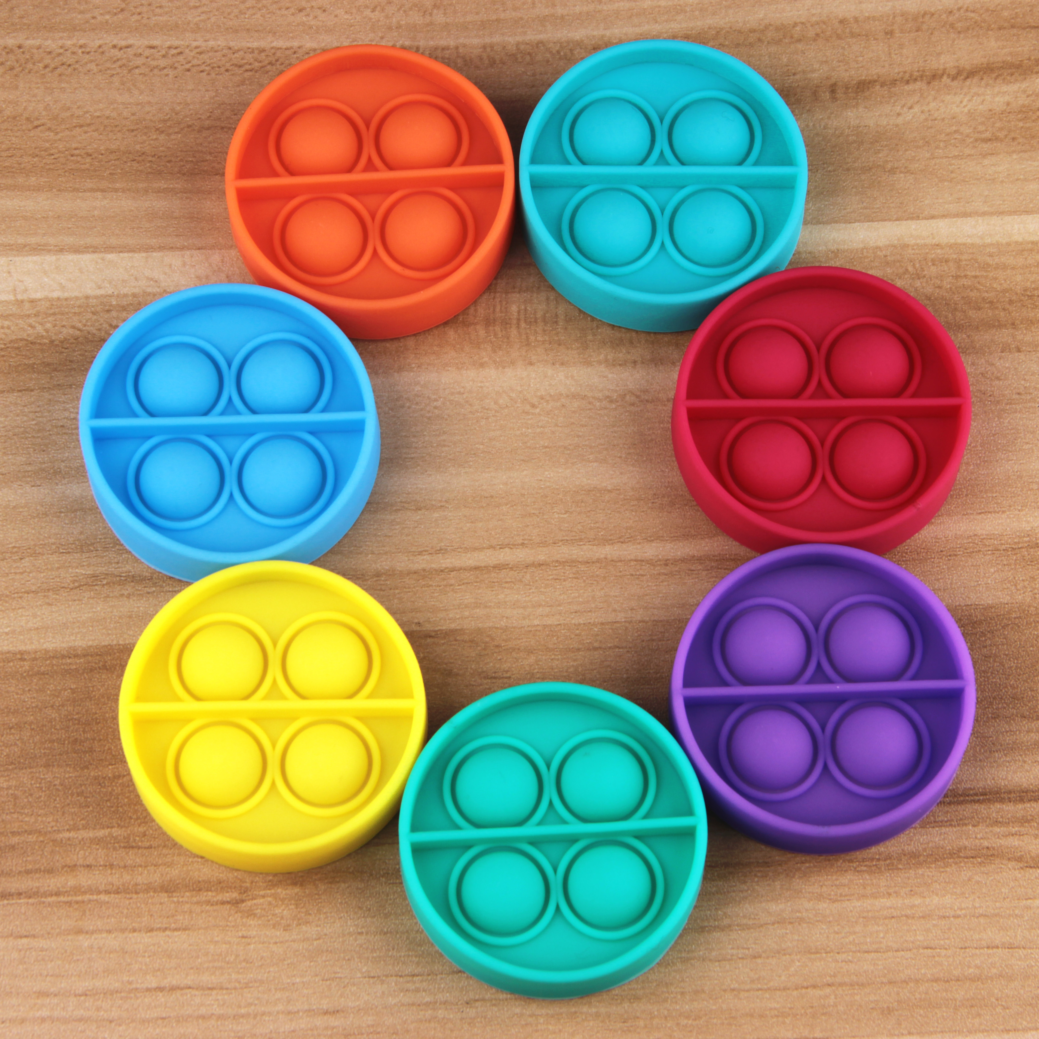Запатентованные Игрушки Pop It Fidget Upgrade 2021, популярный силиконовый мини-размер, для образовательных игрушек, детские игрушки Push and Pop En71,cpsia