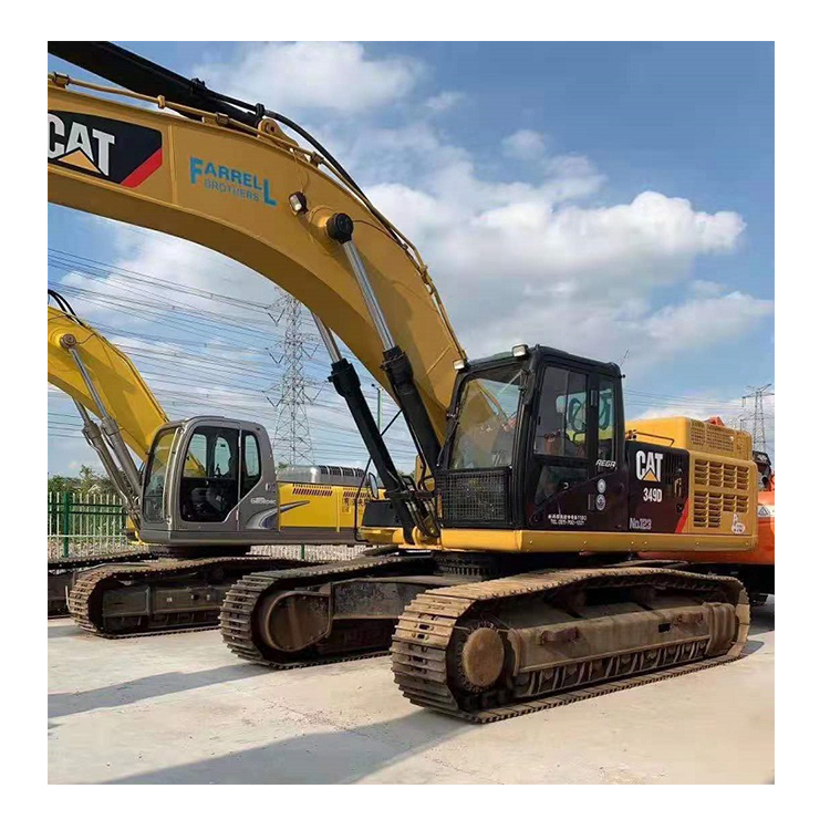 CAT349D оптом гусеничный экскаватор б/у для продажи б/у