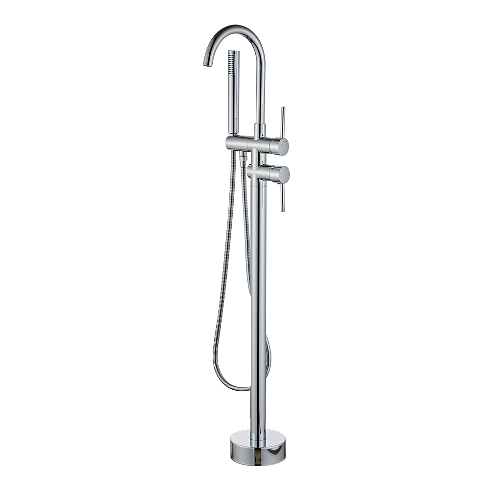 Brass bathroom freestanding bathroom Bathtub Faucet black