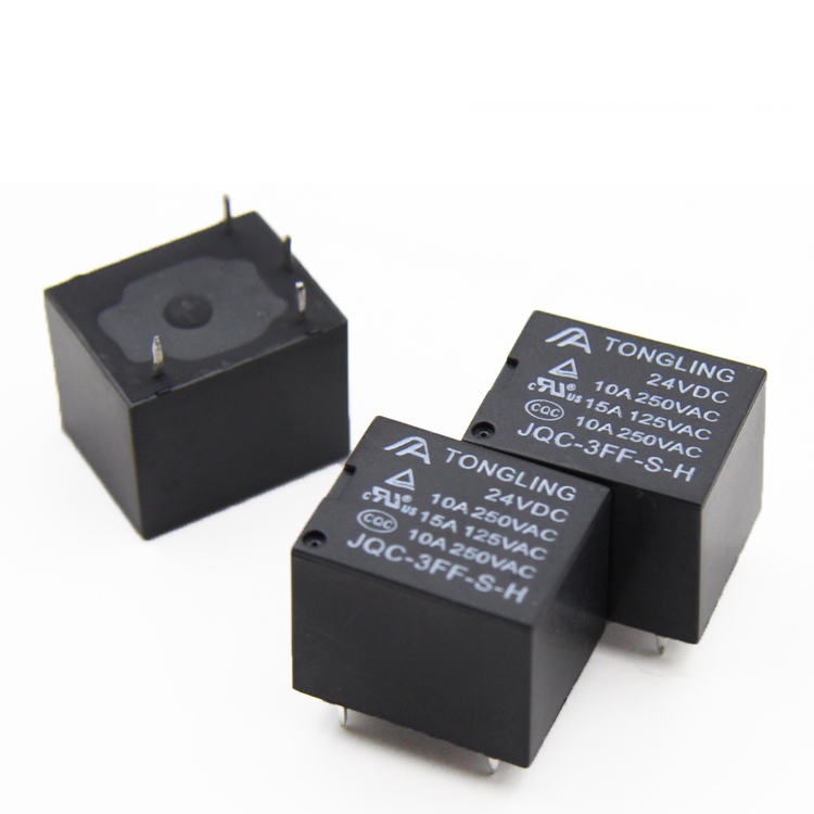 JQC-3FF-S-H-24VDC 4pin реле 15A 125VAC