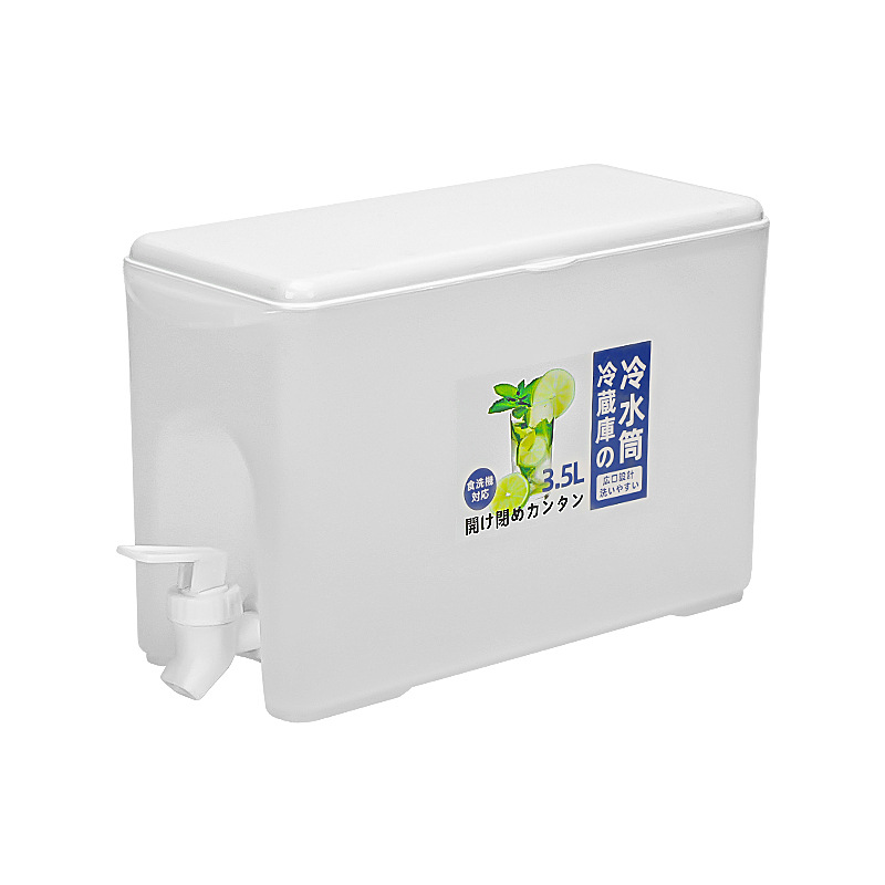 Household cold kettle with faucet refrigerator large capacity teapot summer cold drink cold water bucket