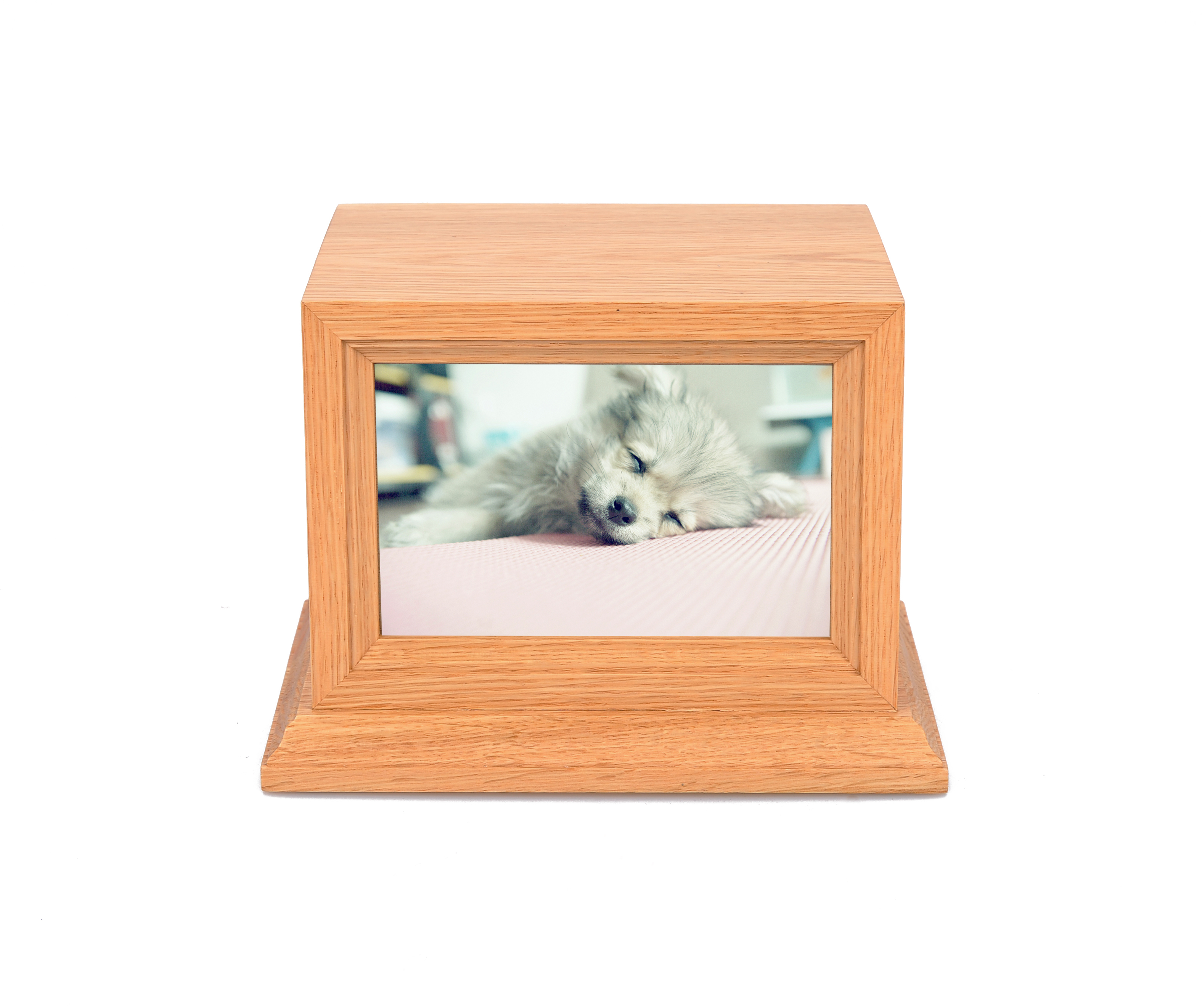 MKYB013 pet Мемориал урна фото ПЭТ урна деревянный ПЭТ урна коробка