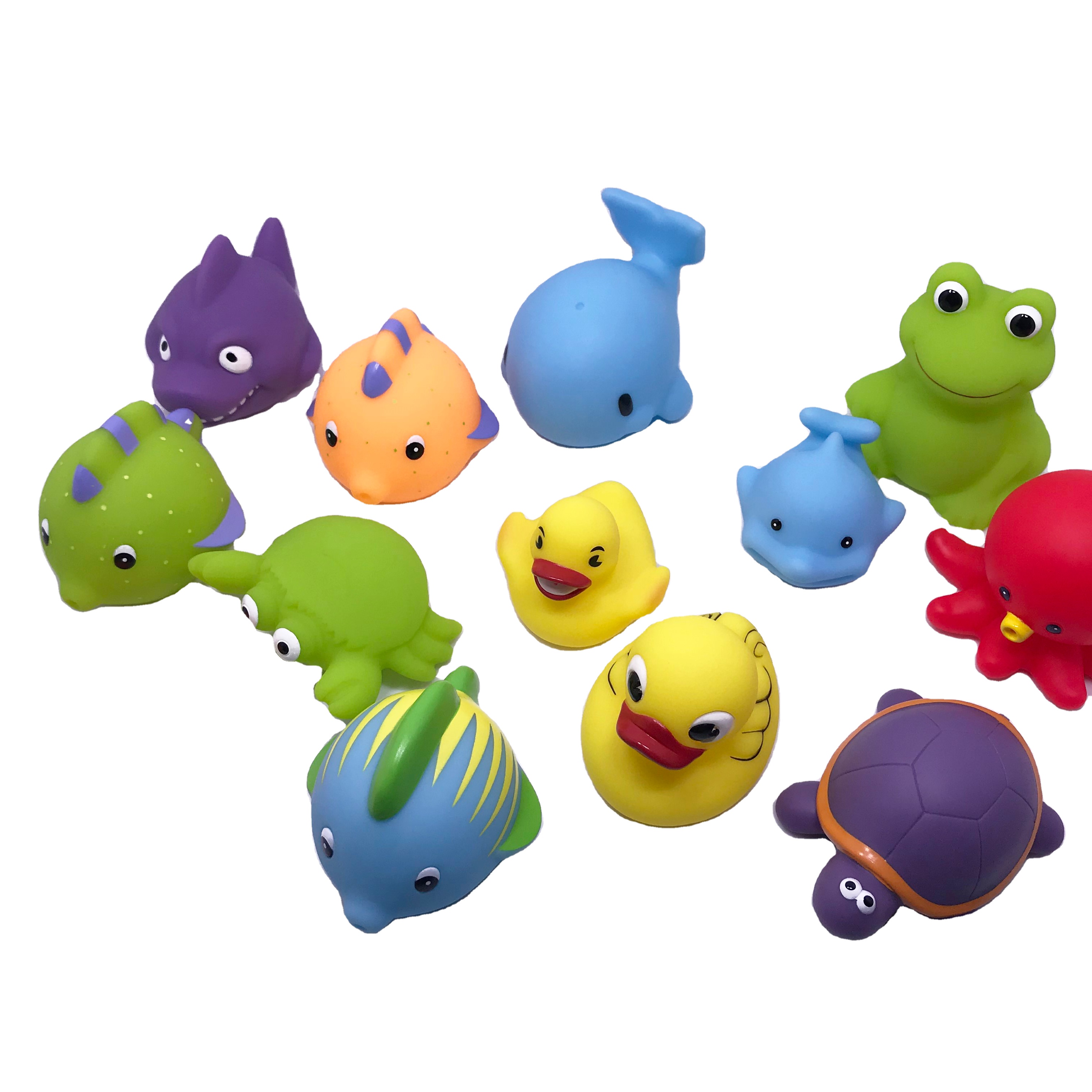 Шэньчжэнь OEM, Детские Игрушки для ванны, пищалки, игрушки животных, не содержит Бисфенол А, нетоксичные резиновые игрушки