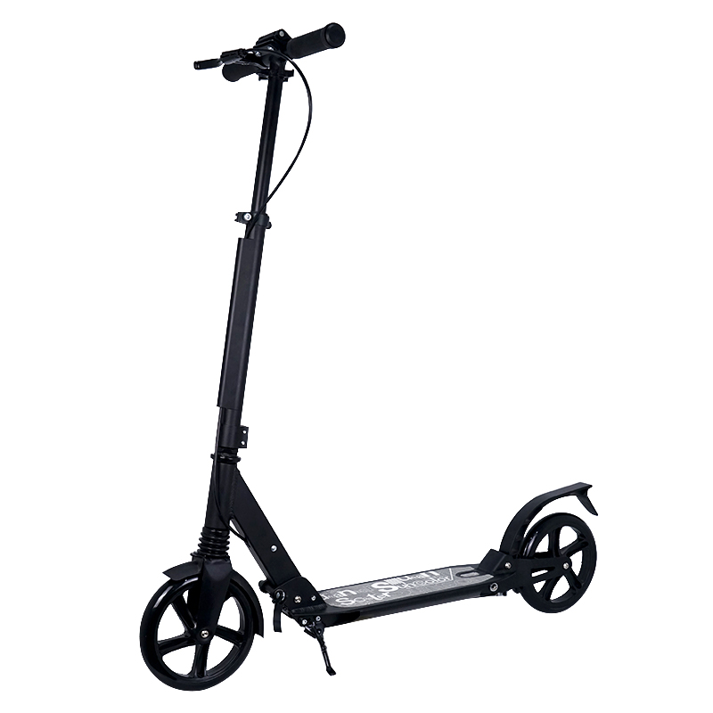 double suspension built-in brake cable kick urban scooter for outside leisure and entertainment