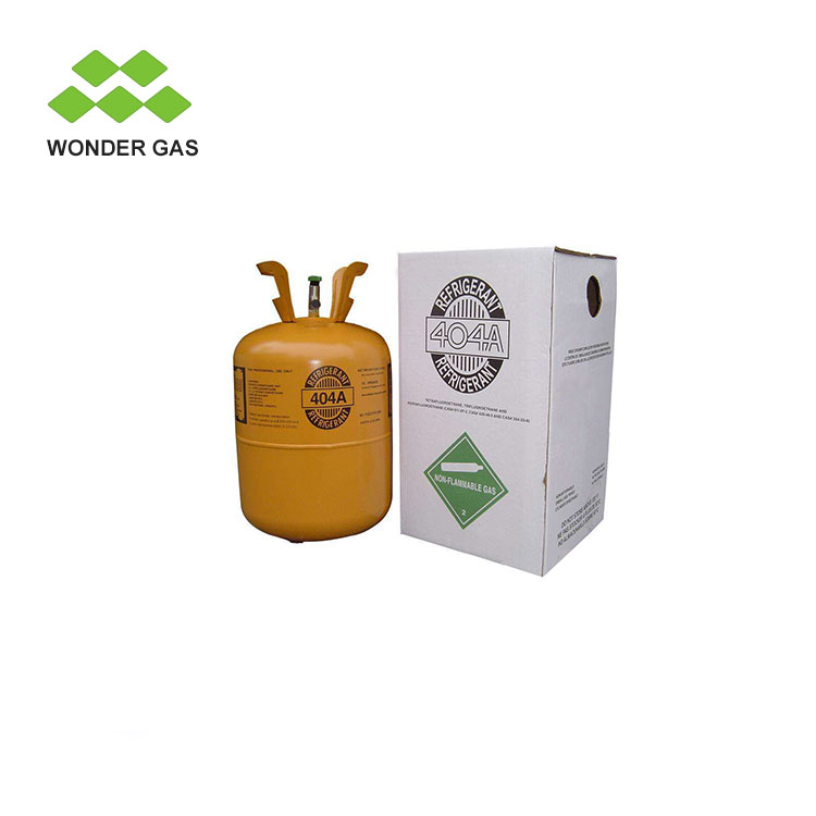 Refrigerant Gas r134a, r404a, r410a 99.98% Purity