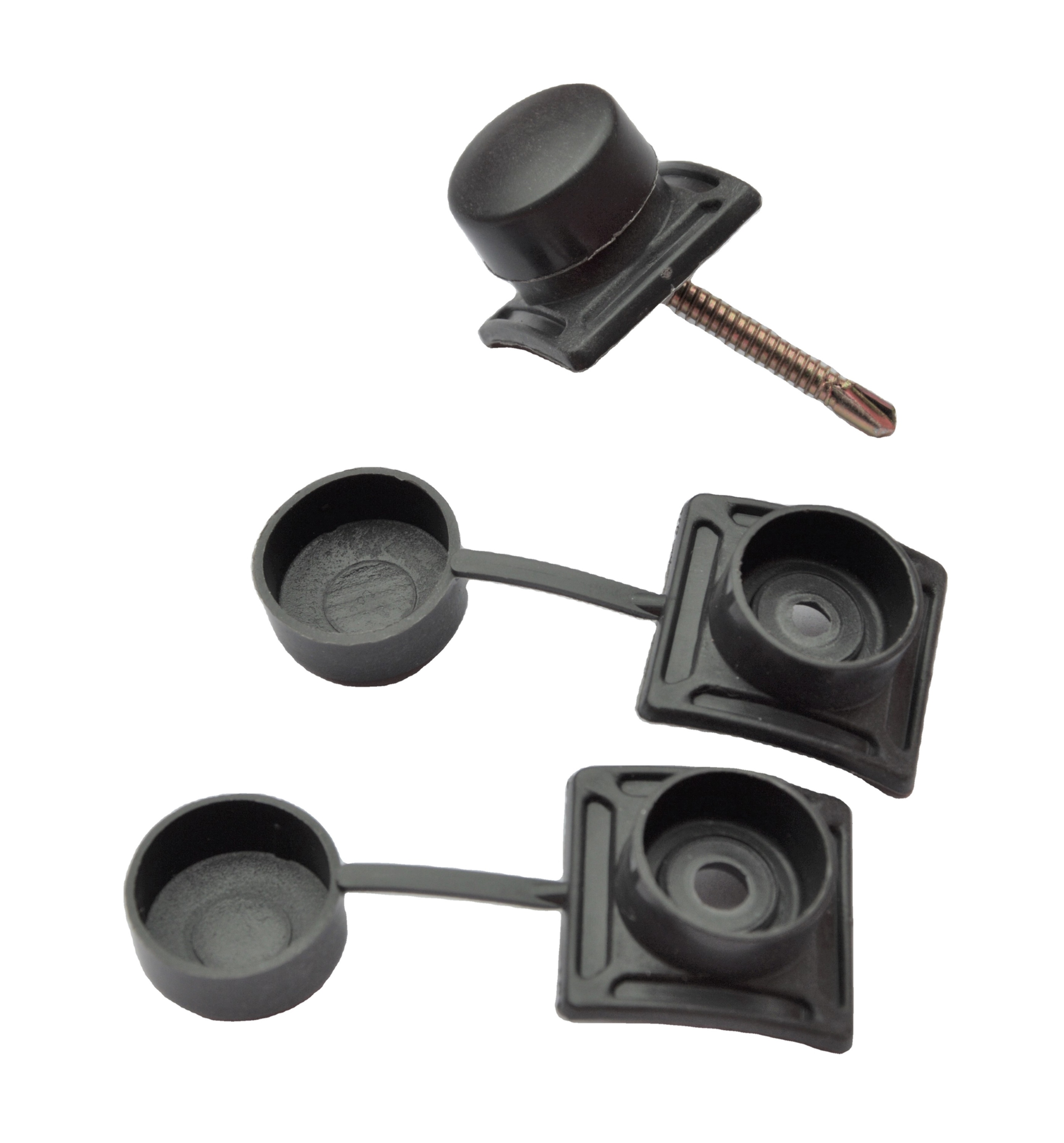Chinese plastic accessories, hats, nails, screws, self tapping drilling bolts, roof tiles
