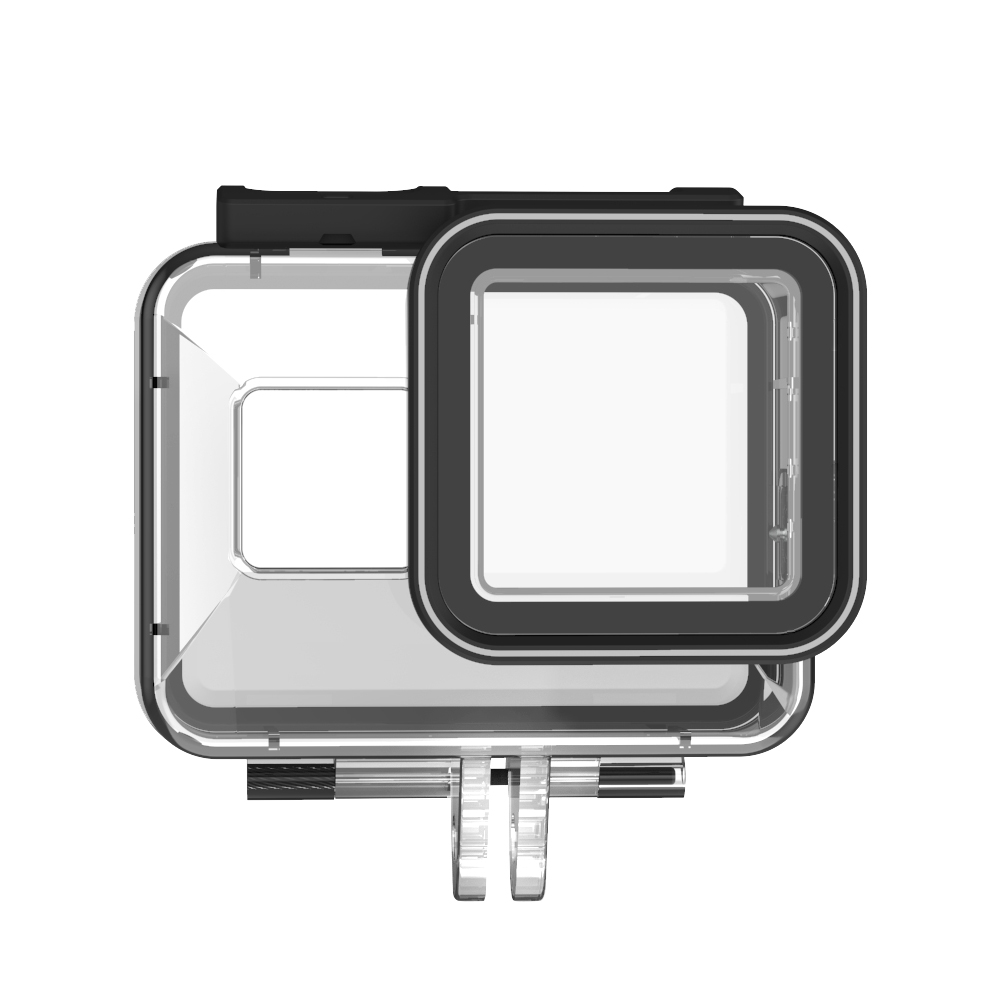 Водонепроницаемый корпус защитный чехол для дайвинга совместимый с GoPro Hero 8 подводный 50 м