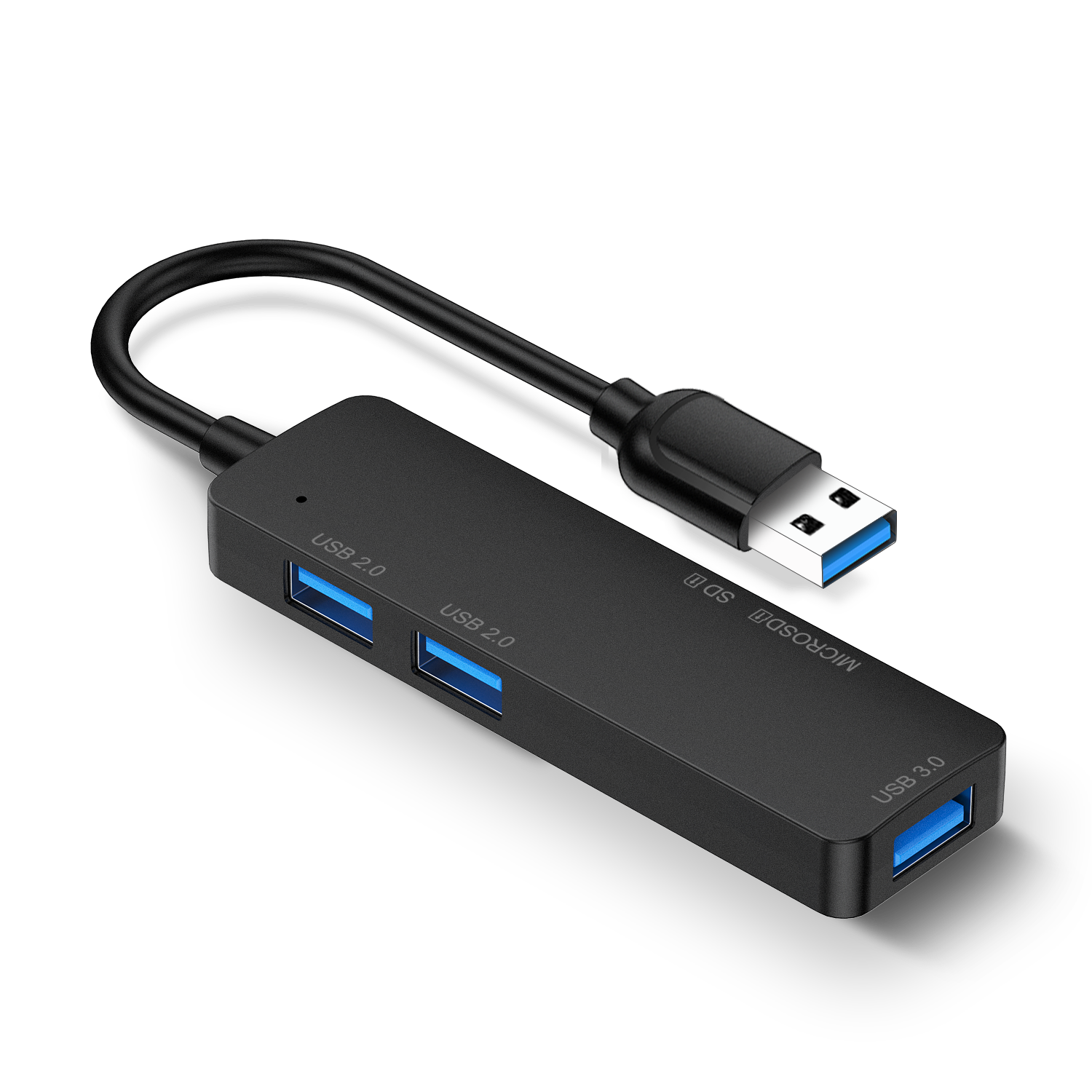 SYOSIN 2021 многопортовый USB концентратор 5 в 1 док-станция для ноутбука с USB 3,0 концентратор SD устройство для чтения карт памяти для ПК компьютера