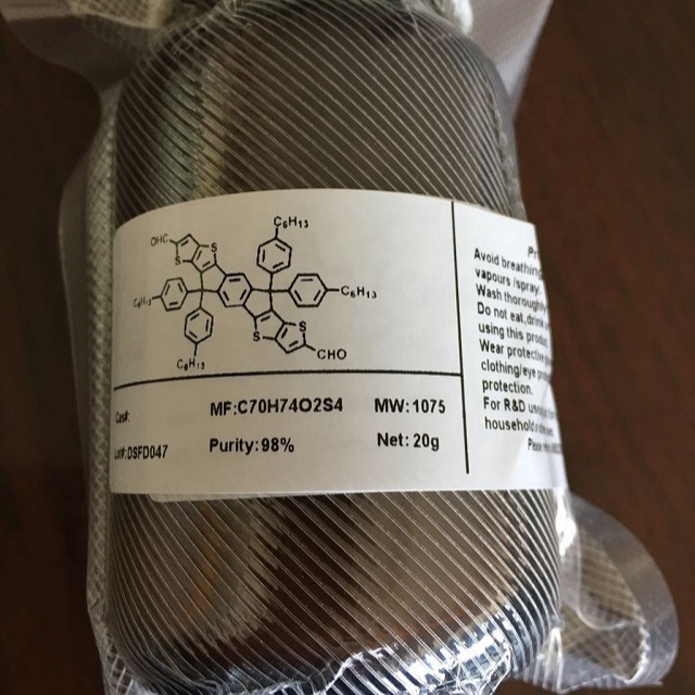 OPV Donor Acceptor C6-IDTT-benzene-Dialdehyde CAS 1878125-76-8