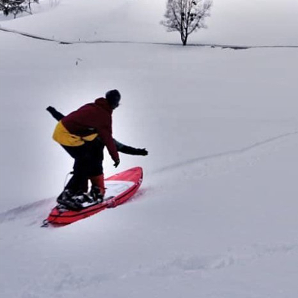 Factory Price Wholesale Double Layers Winter Sport Ski Supplies Snow Sup Stand Up Paddle Boarding In The Snow