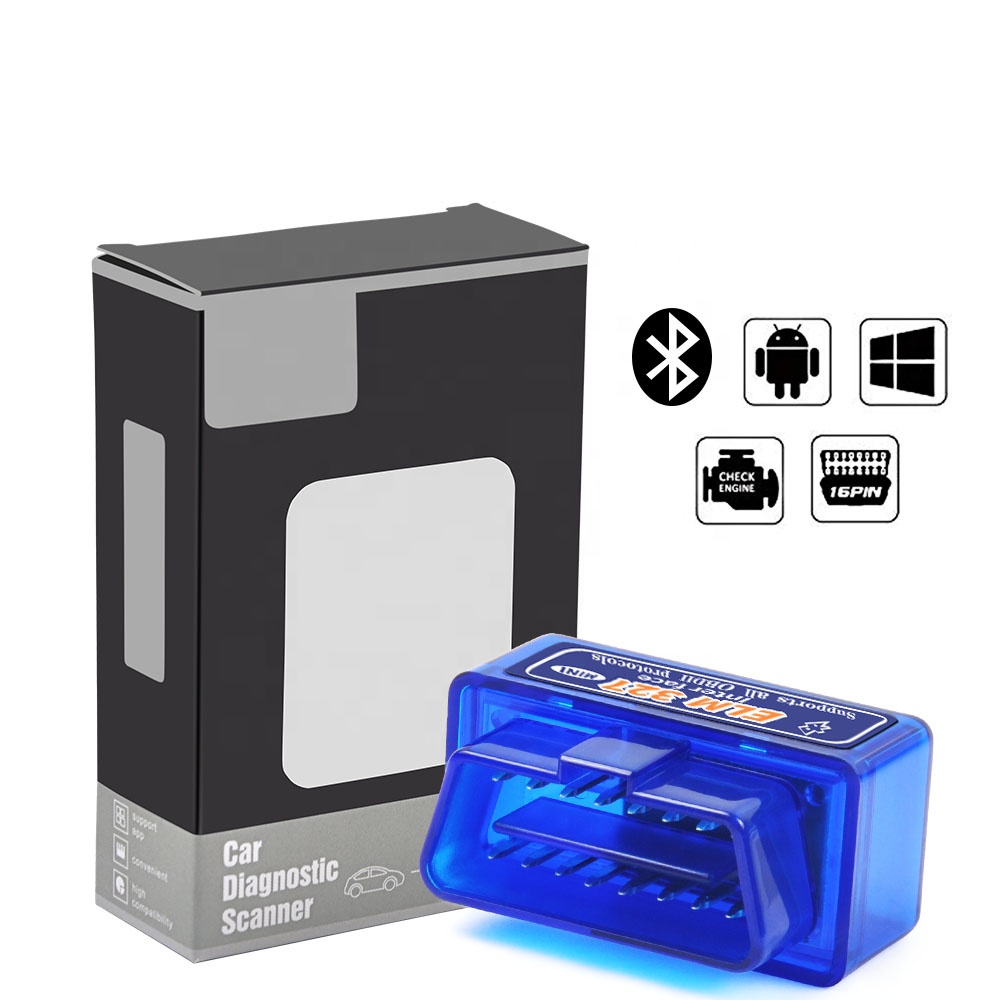 QAT253 Новый OBD V2.1 mini ELM327 OBD2 Bluetooth автоматический сканер OBDII 2 автомобильный тестер диагностический инструмент для Android Windows Symbian