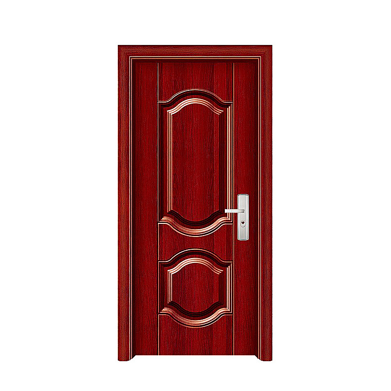 Hot sale panel steel door for interior with lock steel Entrance Main Door