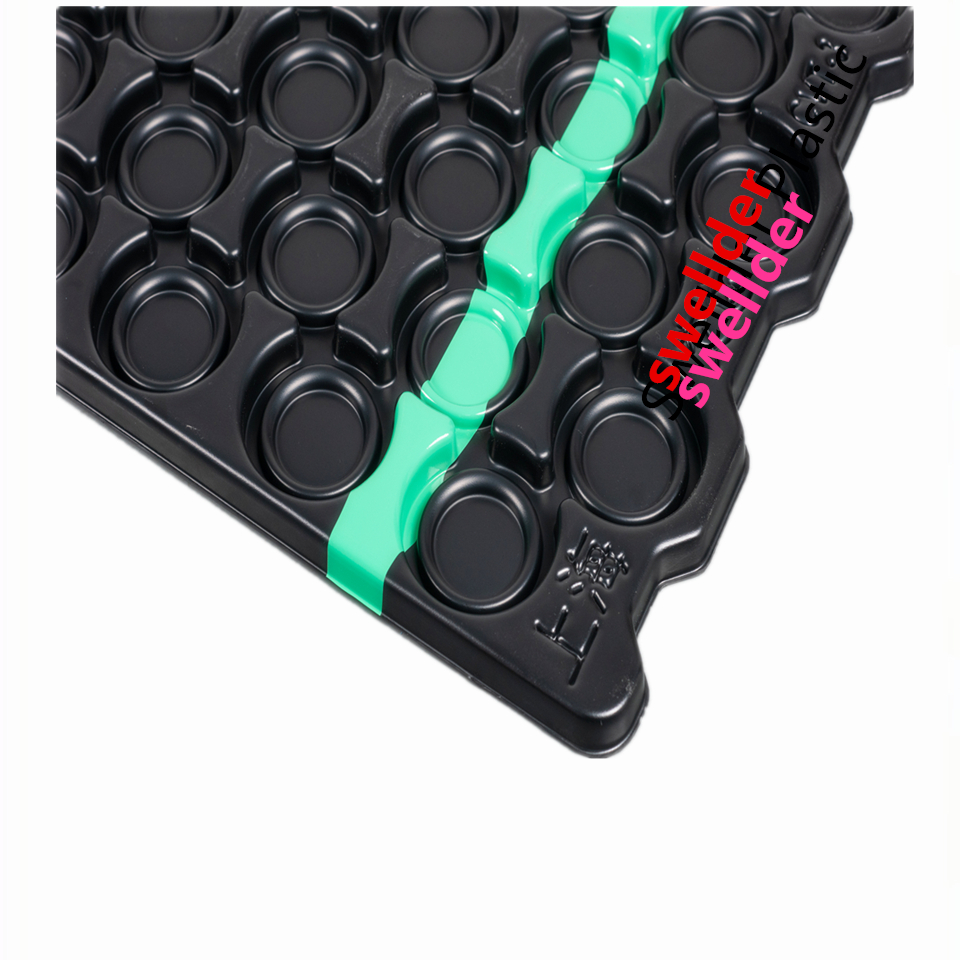 High quality 39201 kitting tray of vacuum forming plastic PCB ESD ant-static /conductive tray