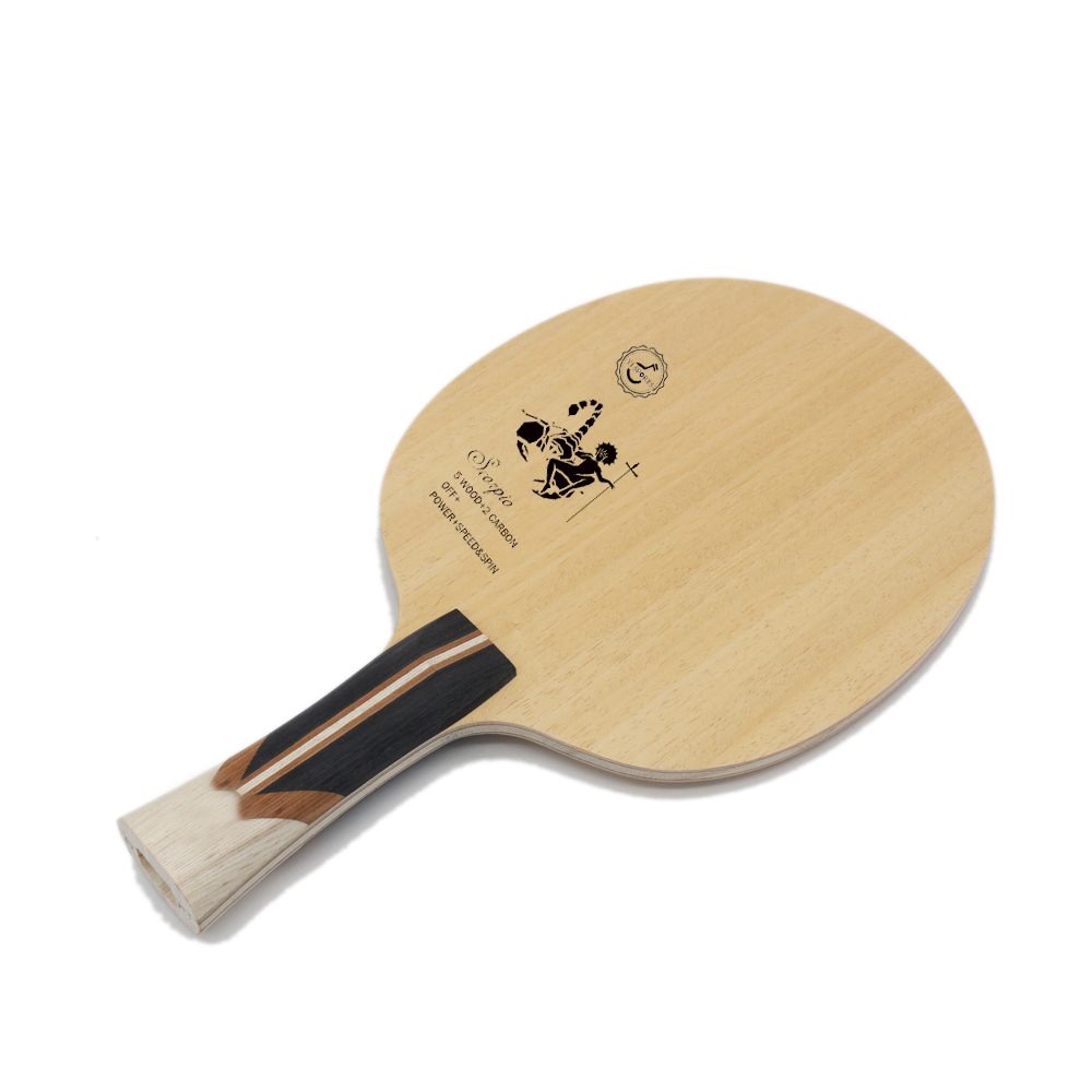 YoungJoy YJ sports Constellation horoscope Adults wood carbon pad professional pingpong blade table tennis carbon blade
