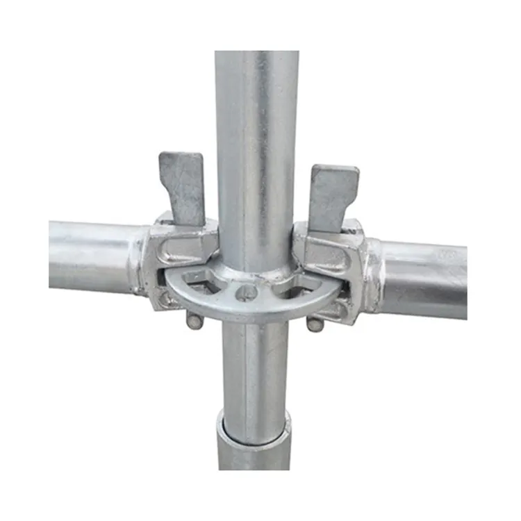 for construction Hot Dip Galvanized Steel ringlock scaffolding Construction Ringlock Scaffolding