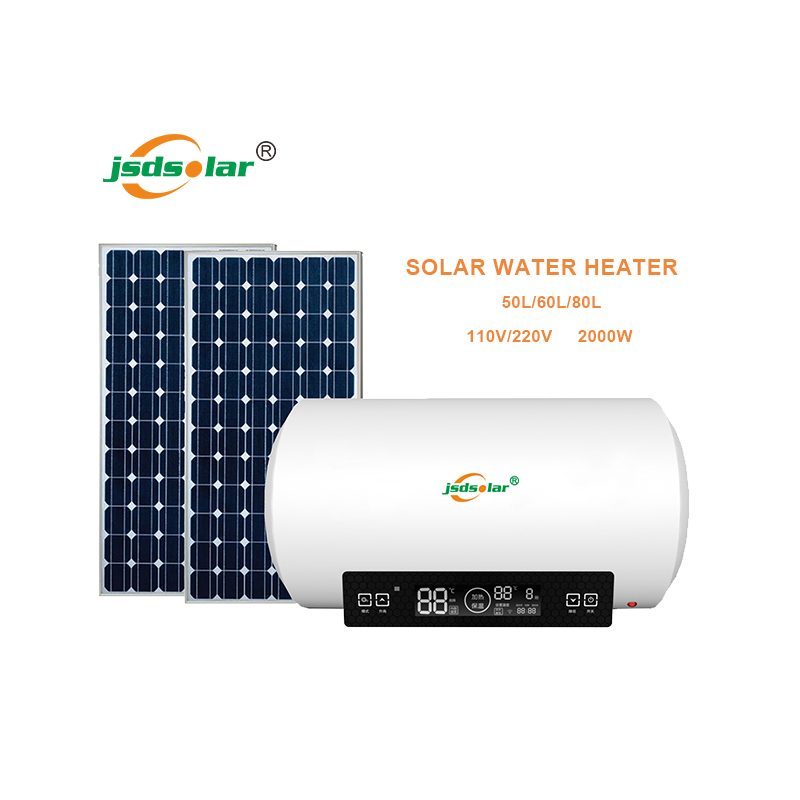 Custom jinsdon 220v 2000w Солнечный нагреватель горячей воды 50L 60L 80L солнечная гейзер система с баком 110v pv солнечный водонагреватель