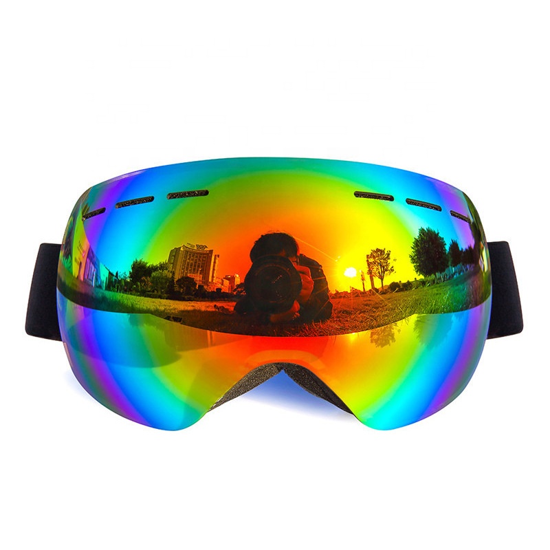 Customized Logo Availabled Frame Material TPU brand name ski goggles for Ski training