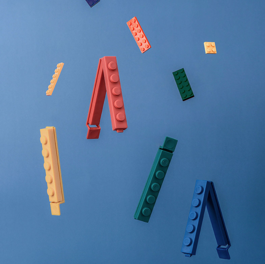 Building block food sealing clip kitchen food bag fresh-keeping snack bag plastic sealing clip
