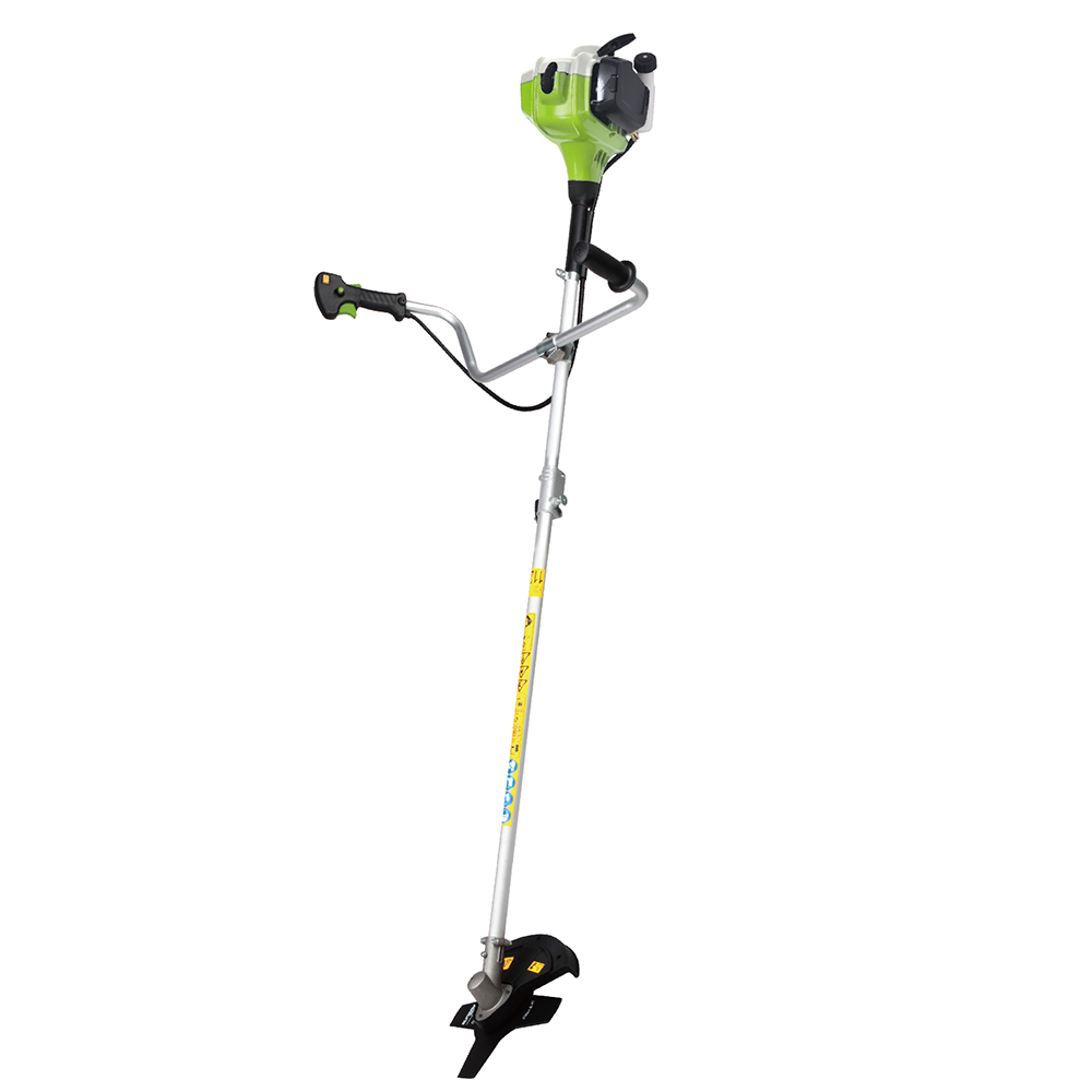 Sunray 1300w 1400w Metal Blade Gasoline Petrol Lawn Cutting Machine Grass Cutter Power Trimmer