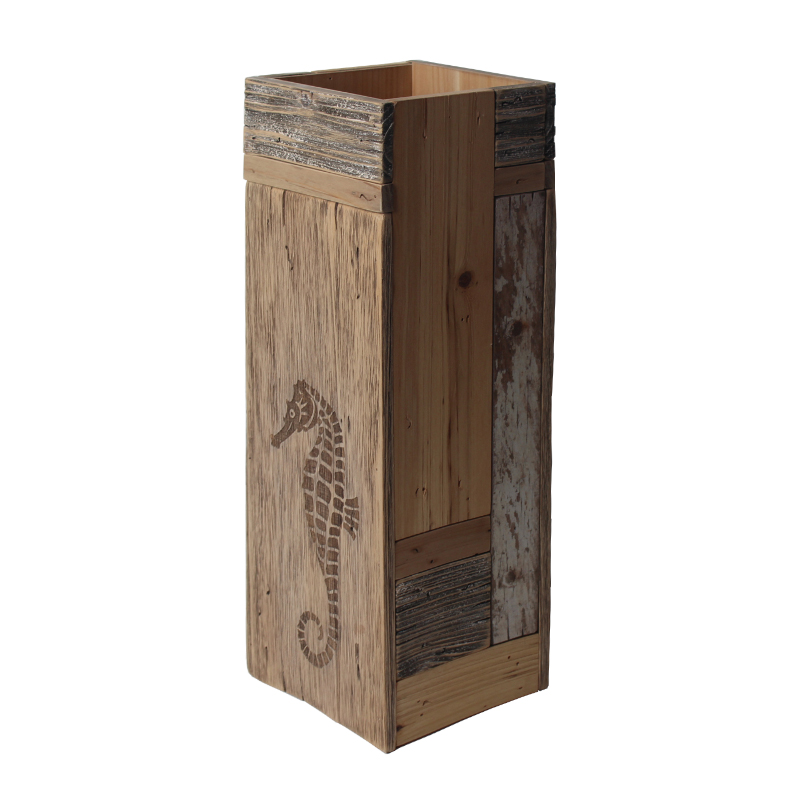 YBOX Handmade Umbrella Stand Holder Wooden Umbrella storage