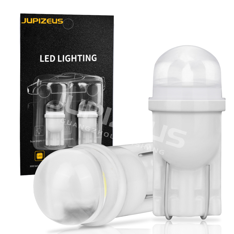 Factory Wholesale 12V T10 Ceramic Car Led Bulbs Round Lens Concentrated Beam Car Interior Led Light