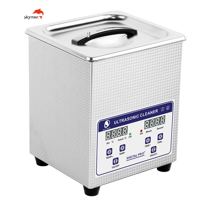 2L 60 Вт Skymen ультразвуковая мойка JP-010S для домашнего использования, стекло/миски/тарелки ложки/нож многофункциональный ультразвуковой очиститель