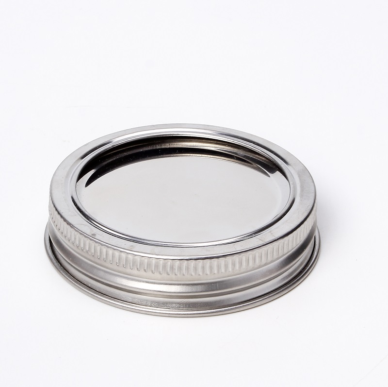 70 mm Regular mouth Two Pieces Gold Mason Jar Canning Metal Lids