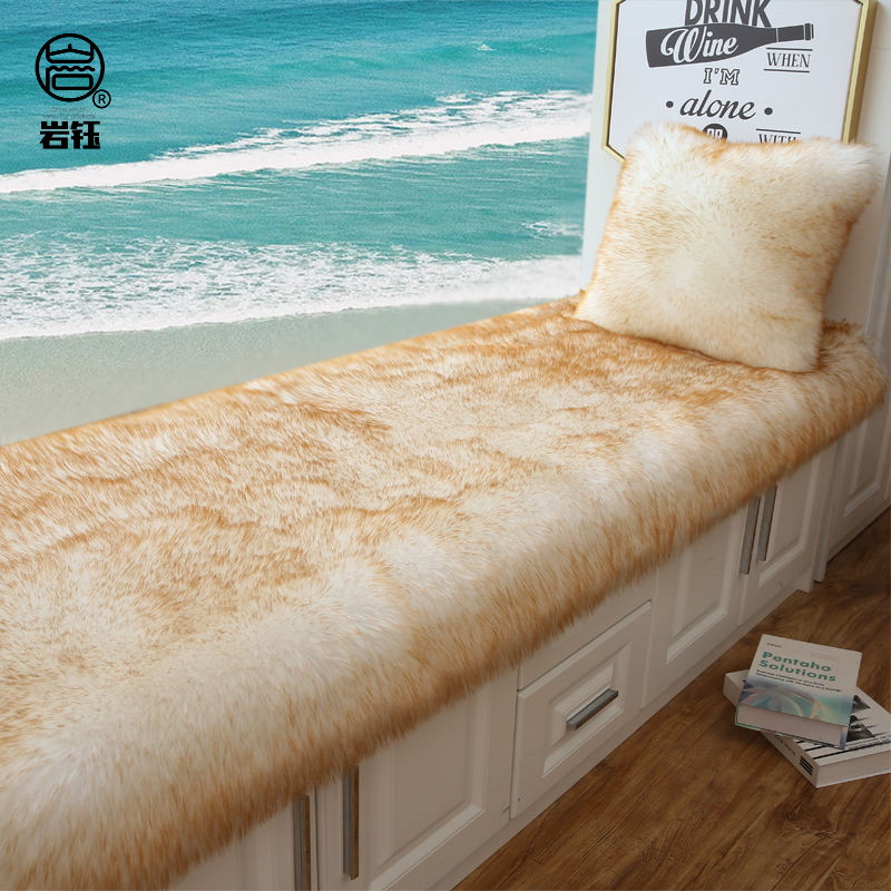 Custom shaggy tapis salon long fur carpet fake wool alfombras fluffy carpets round imitation sheepskin teppich faux fur rug