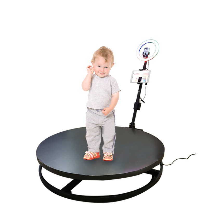 Dropshipping Slow Motion Portable 360 Degree Spin Camera Photo Booth 360 Selfie Platform Photobooth