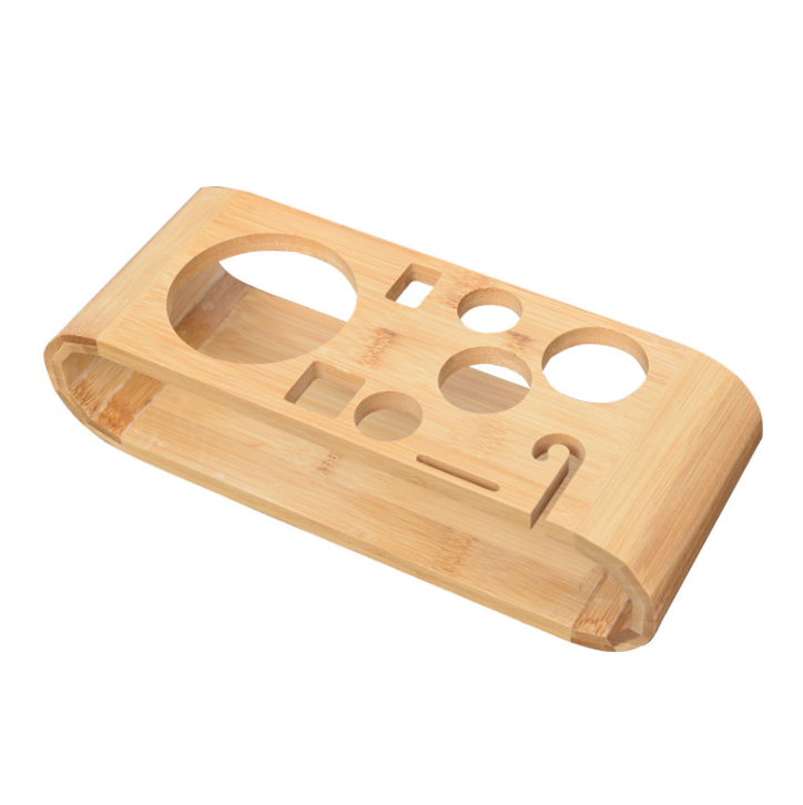 Custom natural wooden bamboo stand Bamboo Bartender Kit Stand Bamboo Bartender holder