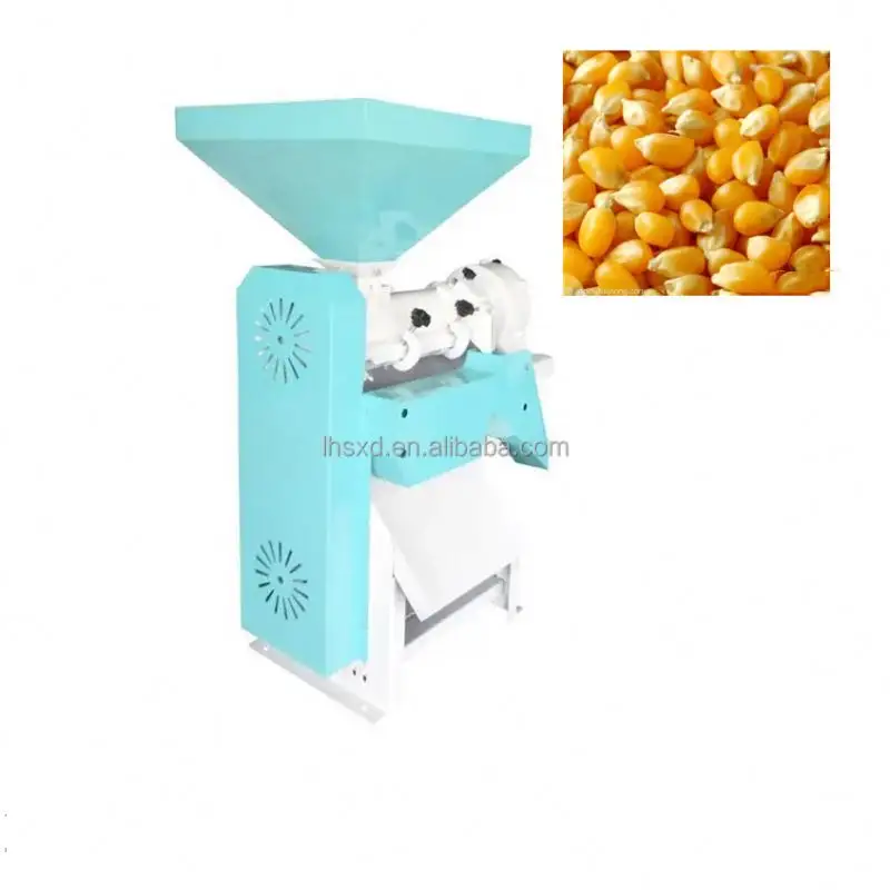 Small Automatic Corn Skin Peeling /Corn Wheat Milling Equipment/Commercial corn machine for making corn flour