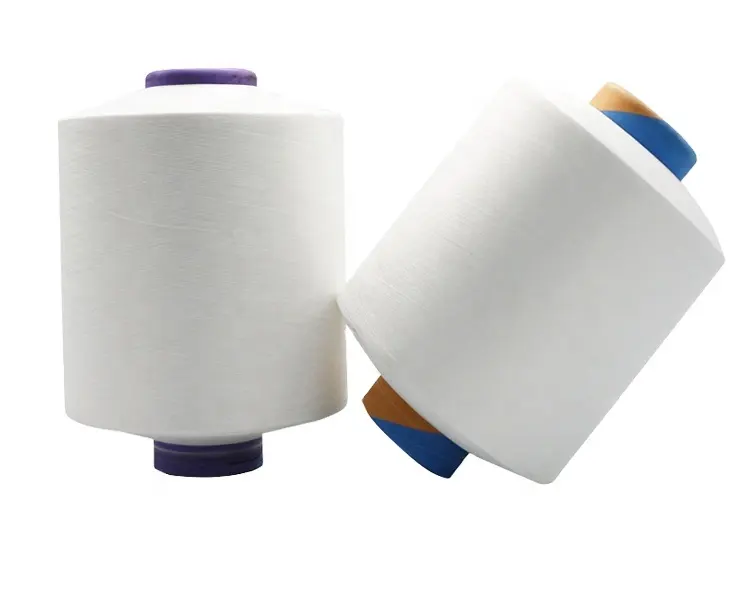Oeko-tex polyester yarn DTY 150/48 RW NIM AA polyester filament yarn