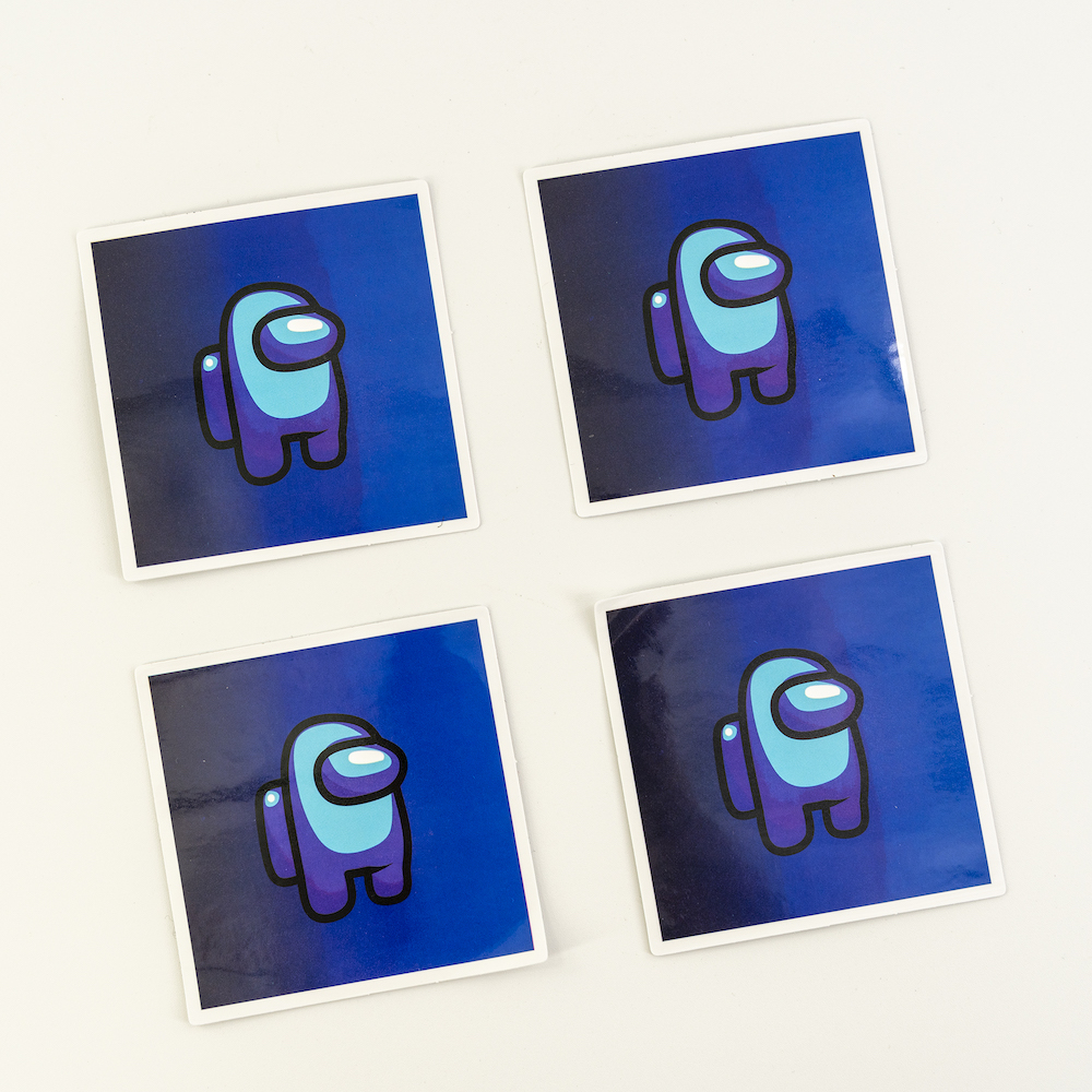 Round Clear Transparent Logo Plastic Vinyl Stickers Label Printing Custom printable vinyl sticker roll