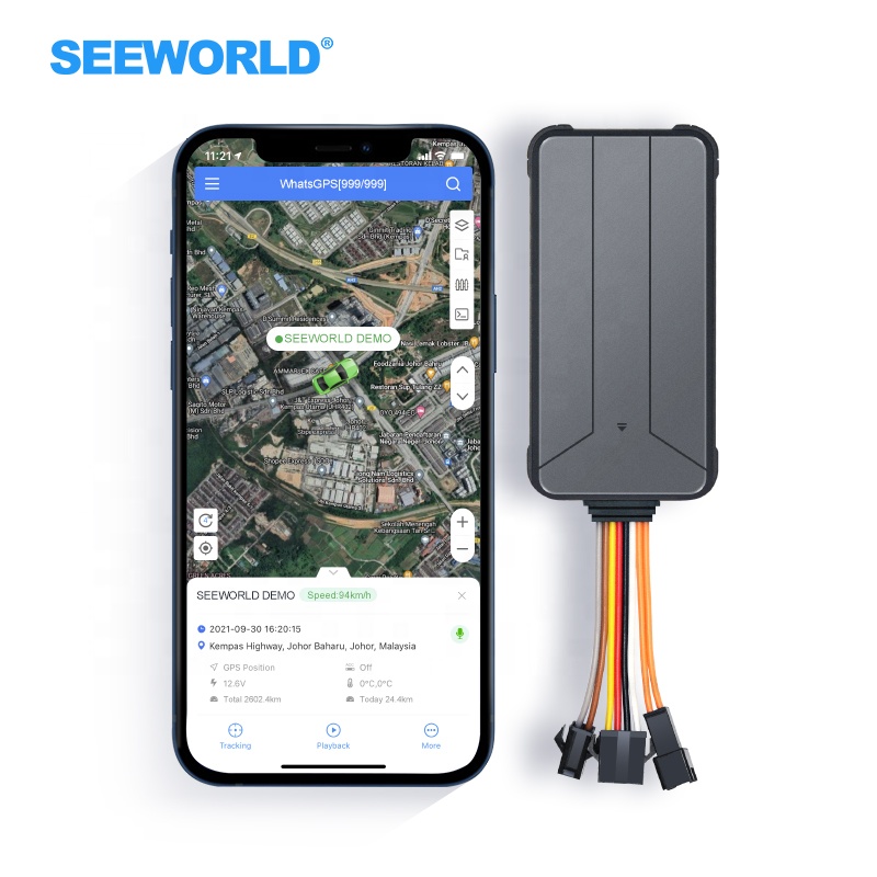 Автомобильное GPS-устройство для отслеживания двигателя SEEWORLD S06A, новая версия GT06N TR06 с системой бесплатного отслеживания