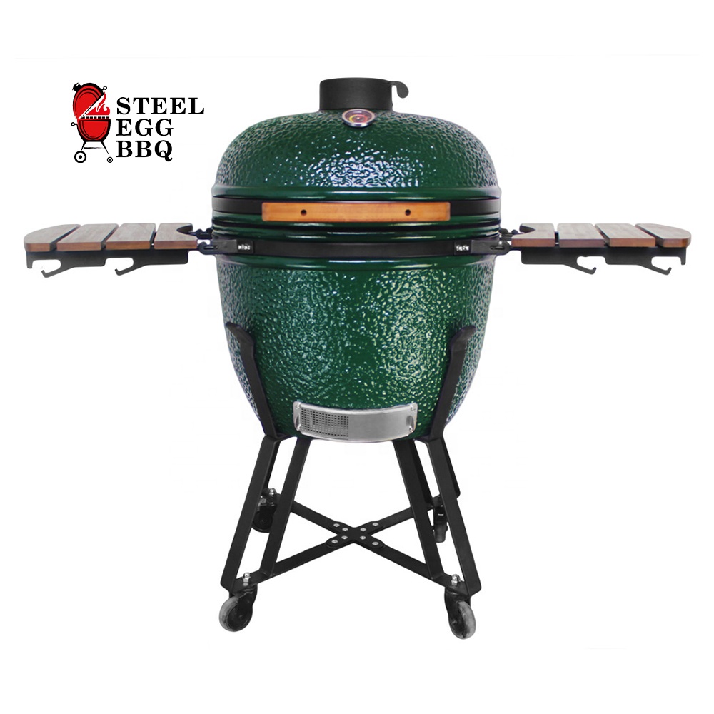 SEB KAMADO 13 16 18 21 23 24 29 дюймов Керамический Гриль зеленый Kamado большой курицы Asador барбекю гриль