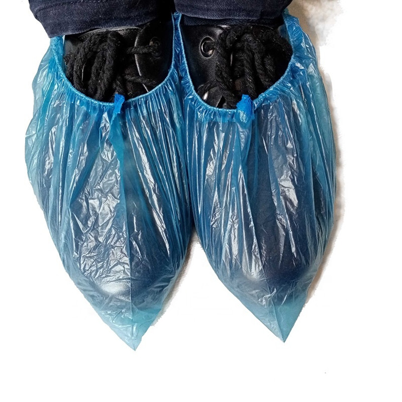 Shoecover Anti Slip Cpe Pe Plastic Waterproof Shoe Cover