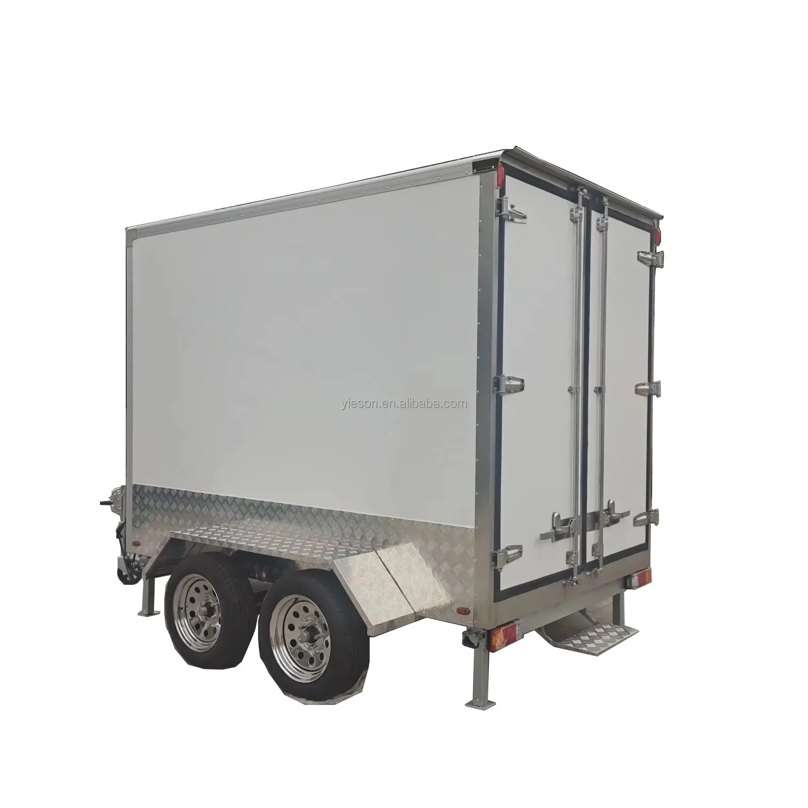 portable cold room Chiller room for vegetable, cold storage freezer and chiller trailers/Mobile Refrigerated Trailer