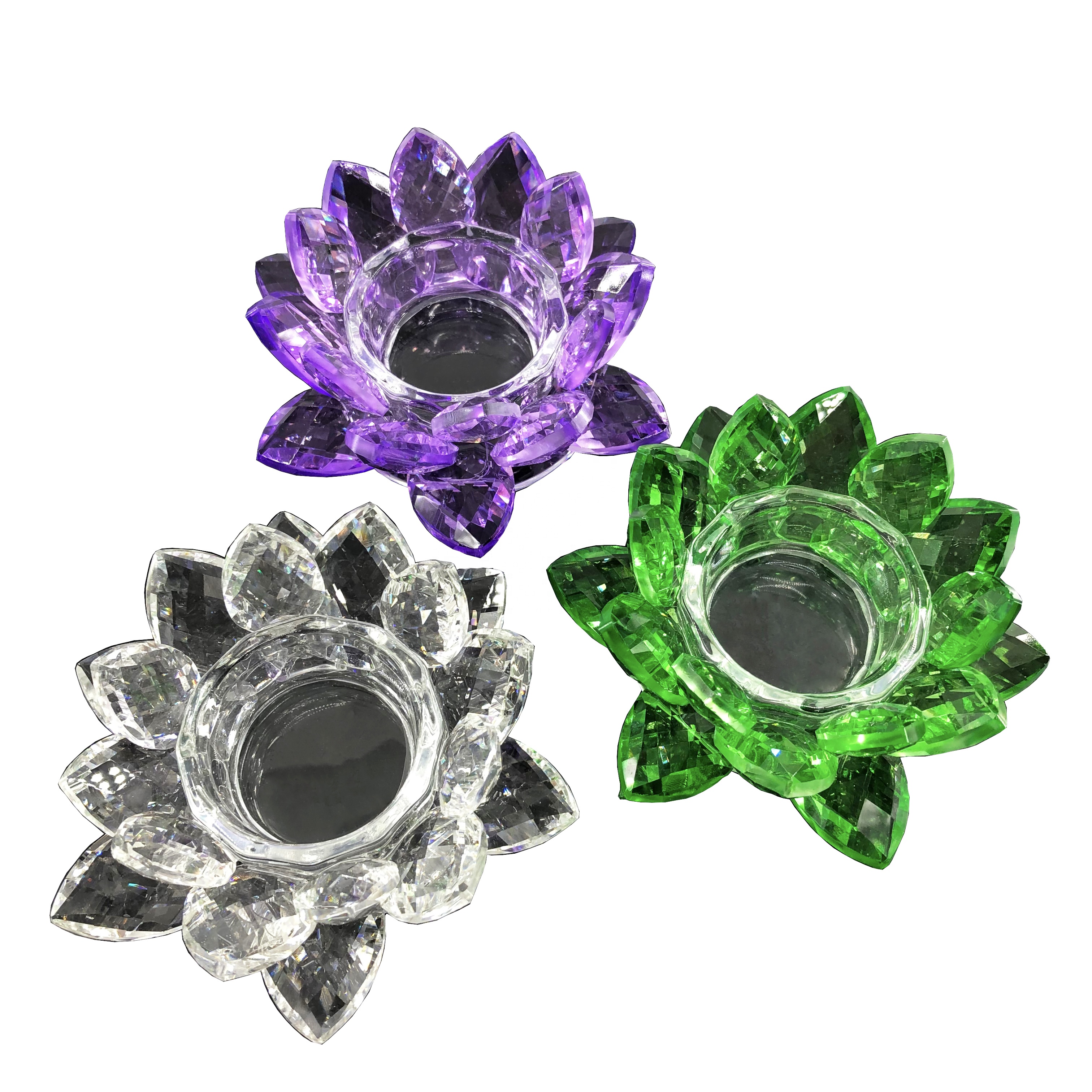 Wedding Decorating Votive Modern Luxury Single In Bulk Crystal Candle Holder