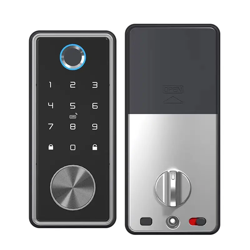 Deadbolt lock smart deadbolt padlock intelligent Electronic Door Code Lock  Biometric Fingerprint smart  wifi door lock