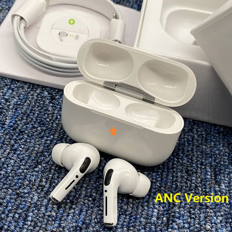 Наушники-вкладыши ANC с активным шумоподавлением прозрачные tws 1:1 Air Pro 3 для apple pods gen 3