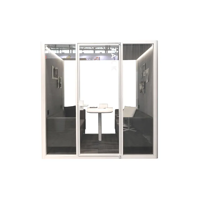 Good quality public area acoustic booth office sound proof meeting pod