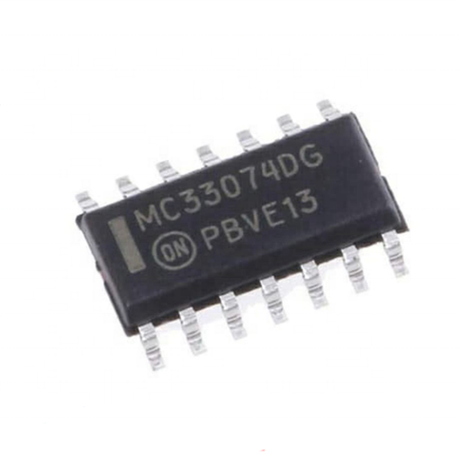 Оригинальные MC33074DR2G MC33074DG MC33074 SOP-14 одиночный источник питания от 3,0 в до 44 в РАБОЧИЕ УСИЛИТЕЛИ IC
